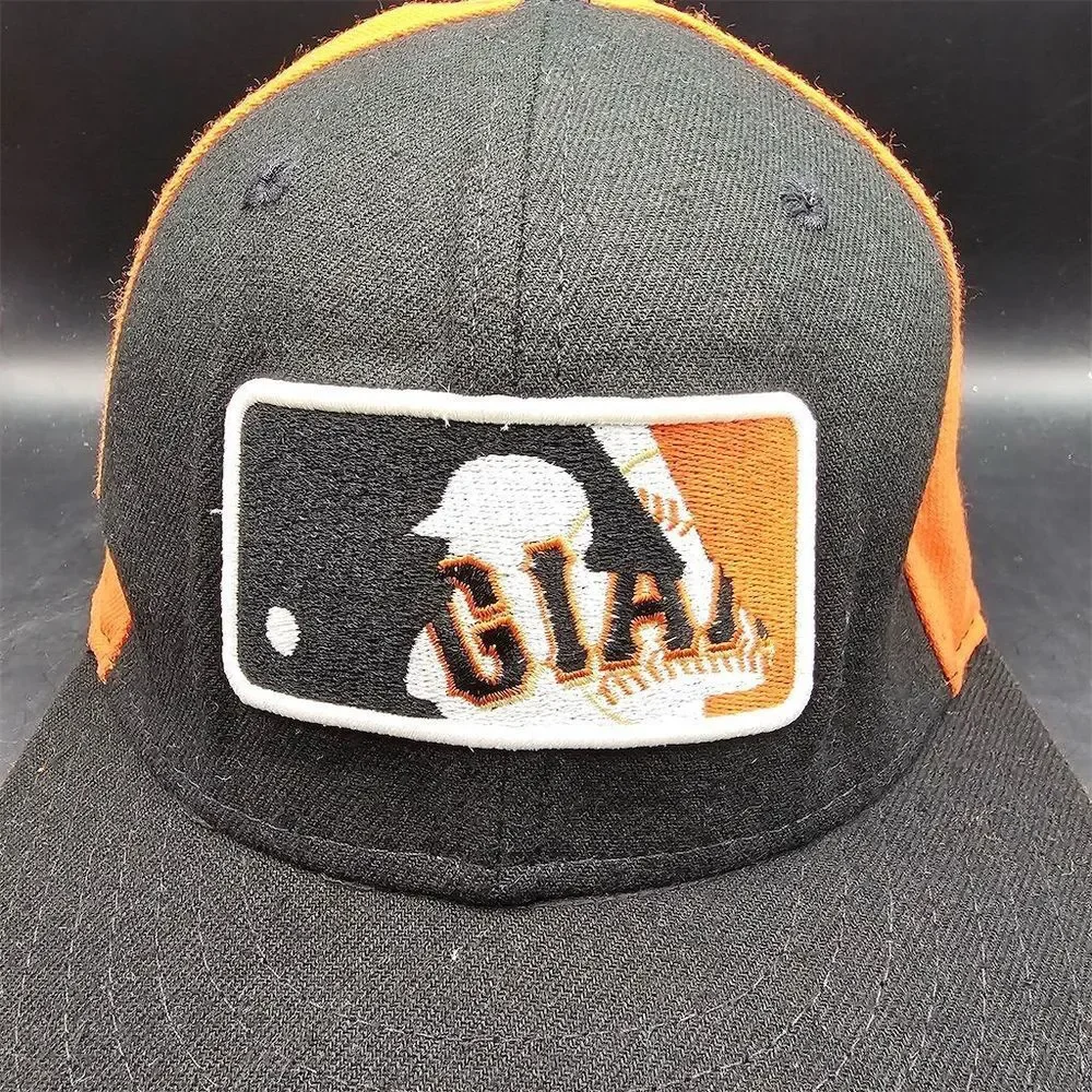 San Francisco Giants Hat Cap 7 1/8 Fitted 59FIFTY New‎ Era Black Adult MLB